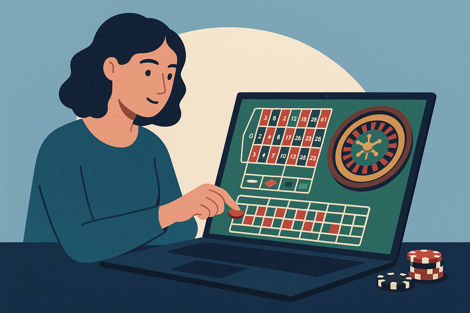 Roulette en ligne